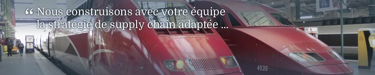 Nous construisons avec votre équipe la stratégie de supply chain adaptée